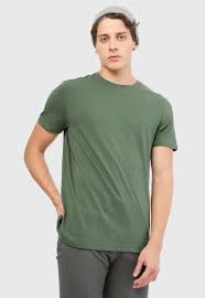 Camiseta verde oliva