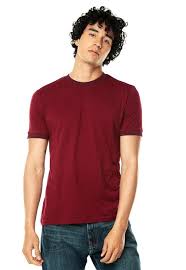 Camiseta vinotinto